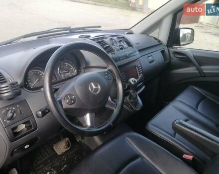 Чорний Мерседес Віто, об'ємом двигуна 2.2 л та пробігом 199 тис. км за 14950 $, фото 16 на Automoto.ua