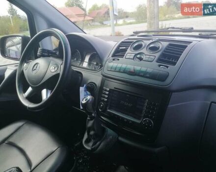 Чорний Мерседес Віто, об'ємом двигуна 2.2 л та пробігом 199 тис. км за 14950 $, фото 15 на Automoto.ua