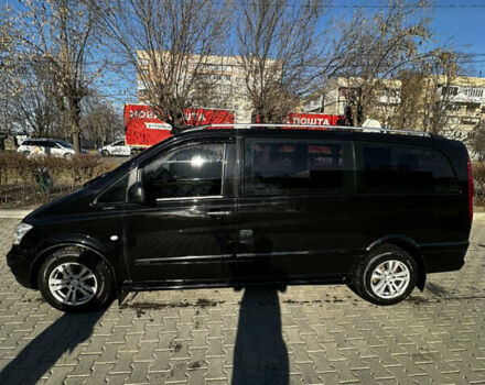 Чорний Мерседес Віто, об'ємом двигуна 2.2 л та пробігом 320 тис. км за 16900 $, фото 2 на Automoto.ua