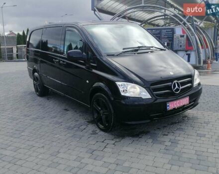 Чорний Мерседес Віто, об'ємом двигуна 2.2 л та пробігом 190 тис. км за 14950 $, фото 8 на Automoto.ua
