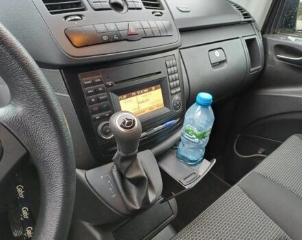 Черный Мерседес Вито, объемом двигателя 2.2 л и пробегом 221 тыс. км за 8200 $, фото 8 на Automoto.ua