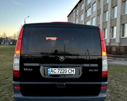Чорний Мерседес Віто, об'ємом двигуна 2.14 л та пробігом 194 тис. км за 17200 $, фото 7 на Automoto.ua