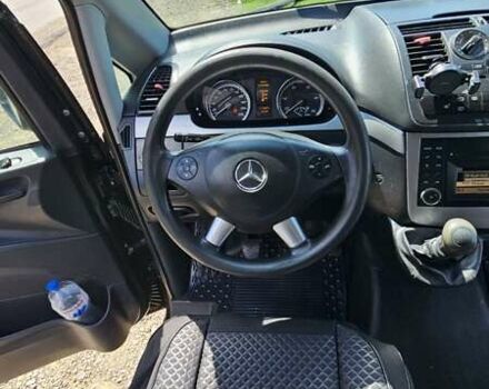 Черный Мерседес Вито, объемом двигателя 2.1 л и пробегом 220 тыс. км за 12500 $, фото 13 на Automoto.ua