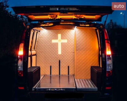 Черный Мерседес Вито, объемом двигателя 2.2 л и пробегом 320 тыс. км за 27600 $, фото 8 на Automoto.ua