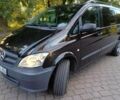 Черный Мерседес Вито, объемом двигателя 2.2 л и пробегом 228 тыс. км за 9400 $, фото 2 на Automoto.ua