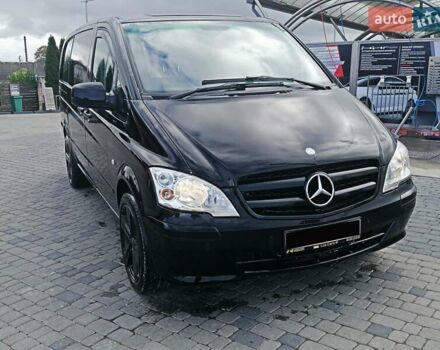 Чорний Мерседес Віто, об'ємом двигуна 2.2 л та пробігом 190 тис. км за 14950 $, фото 3 на Automoto.ua