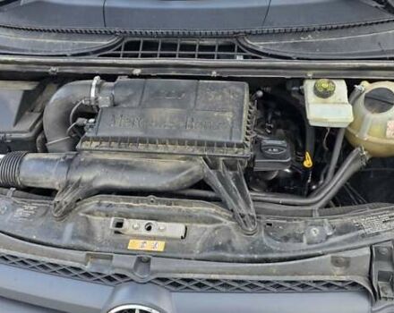 Черный Мерседес Вито, объемом двигателя 2.14 л и пробегом 348 тыс. км за 18000 $, фото 10 на Automoto.ua