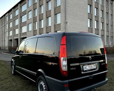 Чорний Мерседес Віто, об'ємом двигуна 2.14 л та пробігом 194 тис. км за 17200 $, фото 9 на Automoto.ua