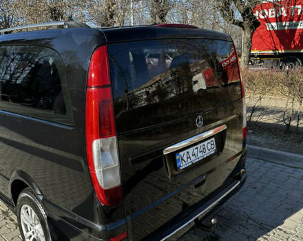 Чорний Мерседес Віто, об'ємом двигуна 2.2 л та пробігом 320 тис. км за 16900 $, фото 3 на Automoto.ua