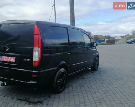 Чорний Мерседес Віто, об'ємом двигуна 2.2 л та пробігом 199 тис. км за 14950 $, фото 12 на Automoto.ua