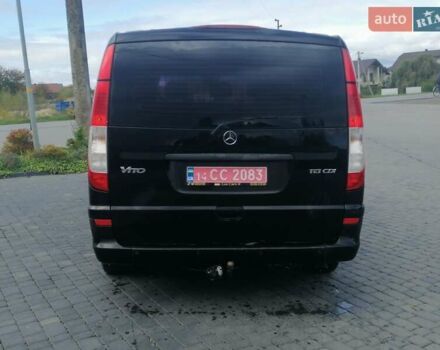 Чорний Мерседес Віто, об'ємом двигуна 2.2 л та пробігом 199 тис. км за 14950 $, фото 11 на Automoto.ua