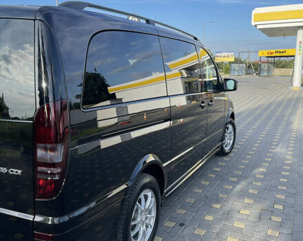 Черный Мерседес Вито, объемом двигателя 2.14 л и пробегом 173 тыс. км за 19200 $, фото 2 на Automoto.ua