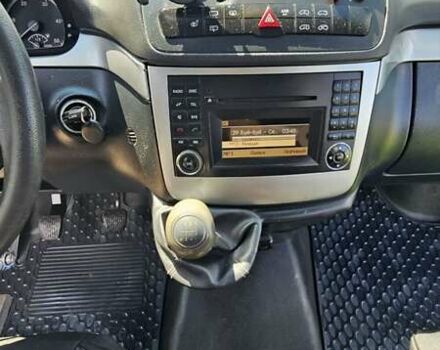 Черный Мерседес Вито, объемом двигателя 2.1 л и пробегом 220 тыс. км за 12500 $, фото 11 на Automoto.ua