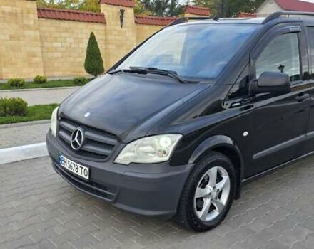 Черный Мерседес Вито, объемом двигателя 2.14 л и пробегом 348 тыс. км за 18000 $, фото 6 на Automoto.ua