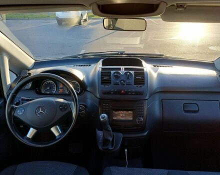 Черный Мерседес Вито, объемом двигателя 2.2 л и пробегом 228 тыс. км за 9400 $, фото 11 на Automoto.ua
