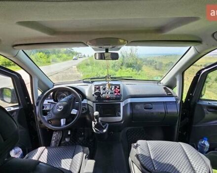 Черный Мерседес Вито, объемом двигателя 2.1 л и пробегом 220 тыс. км за 12500 $, фото 9 на Automoto.ua