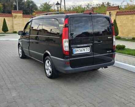 Черный Мерседес Вито, объемом двигателя 2.14 л и пробегом 348 тыс. км за 18000 $, фото 29 на Automoto.ua