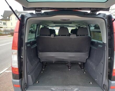 Черный Мерседес Вито, объемом двигателя 2.2 л и пробегом 221 тыс. км за 8200 $, фото 12 на Automoto.ua