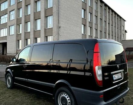 Чорний Мерседес Віто, об'ємом двигуна 2.14 л та пробігом 194 тис. км за 17200 $, фото 10 на Automoto.ua