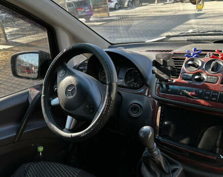 Чорний Мерседес Віто, об'ємом двигуна 2.2 л та пробігом 320 тис. км за 16900 $, фото 8 на Automoto.ua