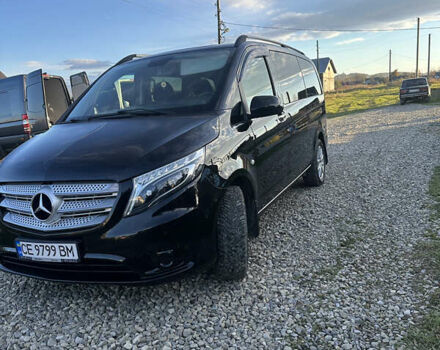 Черный Мерседес Вито, объемом двигателя 2.14 л и пробегом 245 тыс. км за 25500 $, фото 1 на Automoto.ua
