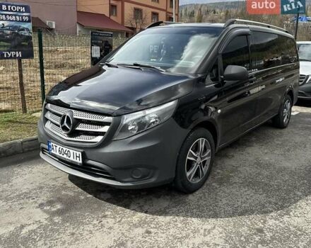 Черный Мерседес Вито, объемом двигателя 2.14 л и пробегом 200 тыс. км за 28499 $, фото 1 на Automoto.ua