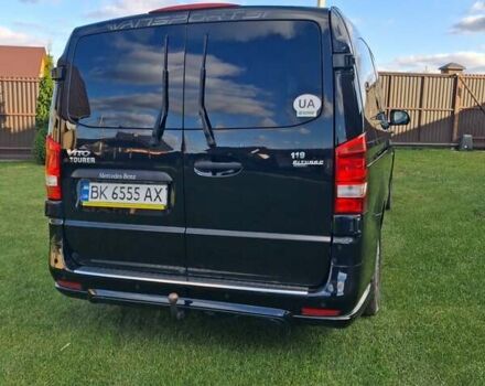 Черный Мерседес Вито, объемом двигателя 2.14 л и пробегом 211 тыс. км за 27000 $, фото 2 на Automoto.ua