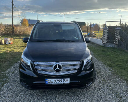 Черный Мерседес Вито, объемом двигателя 2.14 л и пробегом 245 тыс. км за 25500 $, фото 9 на Automoto.ua