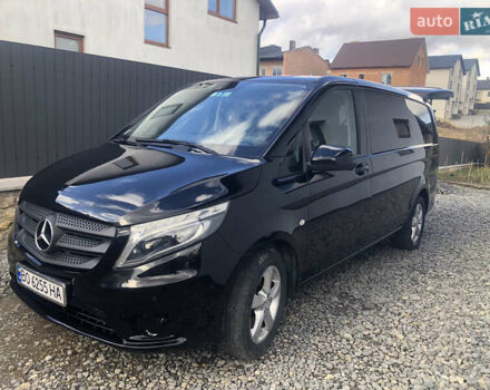 Черный Мерседес Вито, объемом двигателя 2.14 л и пробегом 310 тыс. км за 22900 $, фото 1 на Automoto.ua