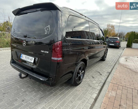 Черный Мерседес Вито, объемом двигателя 2.14 л и пробегом 283 тыс. км за 28500 $, фото 2 на Automoto.ua