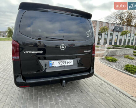 Черный Мерседес Вито, объемом двигателя 2.14 л и пробегом 283 тыс. км за 28500 $, фото 1 на Automoto.ua