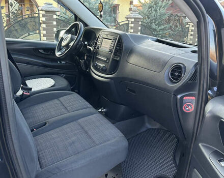 Черный Мерседес Вито, объемом двигателя 2.14 л и пробегом 245 тыс. км за 25500 $, фото 7 на Automoto.ua