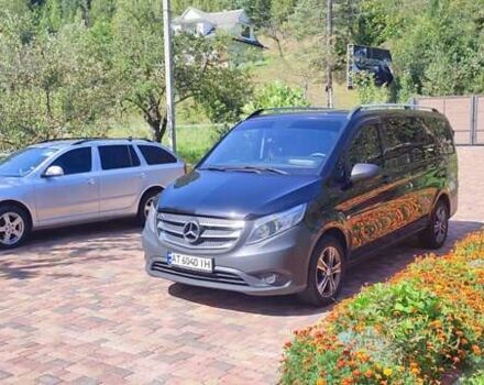 Черный Мерседес Вито, объемом двигателя 2.14 л и пробегом 200 тыс. км за 28499 $, фото 9 на Automoto.ua