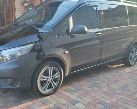 Черный Мерседес Вито, объемом двигателя 2.14 л и пробегом 200 тыс. км за 28499 $, фото 20 на Automoto.ua