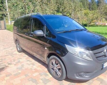 Черный Мерседес Вито, объемом двигателя 2.14 л и пробегом 200 тыс. км за 28499 $, фото 10 на Automoto.ua