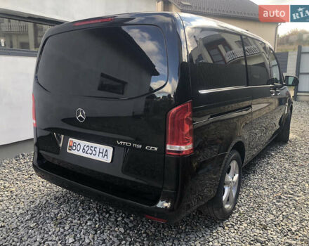 Черный Мерседес Вито, объемом двигателя 2.14 л и пробегом 310 тыс. км за 22900 $, фото 3 на Automoto.ua