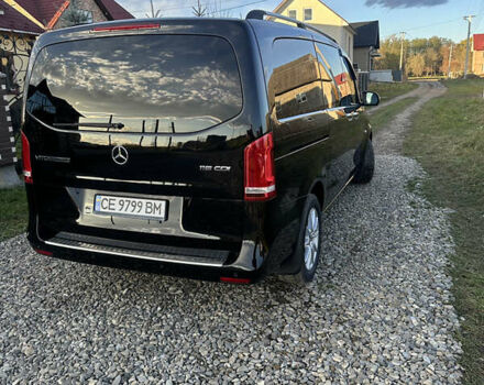 Черный Мерседес Вито, объемом двигателя 2.14 л и пробегом 245 тыс. км за 25500 $, фото 4 на Automoto.ua
