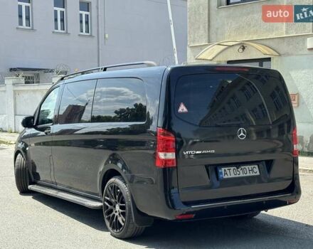 Черный Мерседес Вито, объемом двигателя 2.14 л и пробегом 446 тыс. км за 26500 $, фото 4 на Automoto.ua
