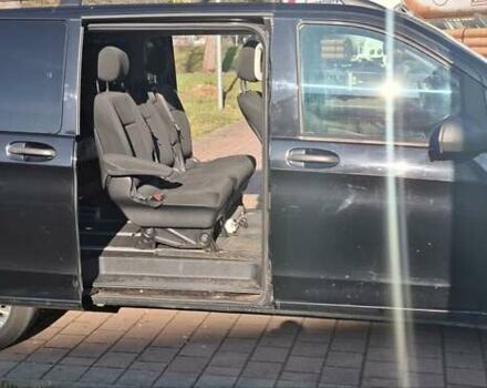 Чорний Мерседес Віто, об'ємом двигуна 2.2 л та пробігом 380 тис. км за 18000 $, фото 1 на Automoto.ua