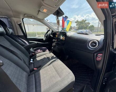 Черный Мерседес Вито, объемом двигателя 2.14 л и пробегом 446 тыс. км за 26500 $, фото 9 на Automoto.ua