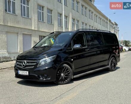 Черный Мерседес Вито, объемом двигателя 2.14 л и пробегом 446 тыс. км за 26500 $, фото 6 на Automoto.ua