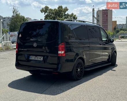 Черный Мерседес Вито, объемом двигателя 2.14 л и пробегом 446 тыс. км за 26500 $, фото 1 на Automoto.ua