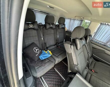 Черный Мерседес Вито, объемом двигателя 2.14 л и пробегом 446 тыс. км за 26500 $, фото 8 на Automoto.ua