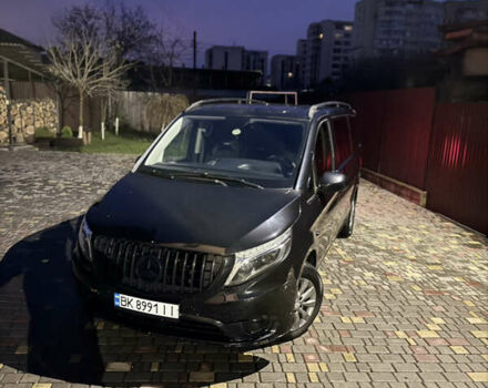 Черный Мерседес Вито, объемом двигателя 2.14 л и пробегом 480 тыс. км за 16500 $, фото 10 на Automoto.ua