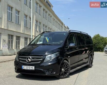 Черный Мерседес Вито, объемом двигателя 2.14 л и пробегом 446 тыс. км за 26500 $, фото 7 на Automoto.ua
