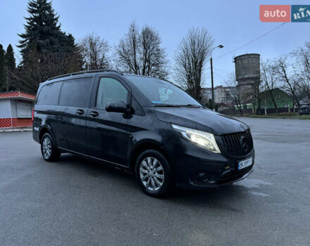 Черный Мерседес Вито, объемом двигателя 2.14 л и пробегом 480 тыс. км за 16500 $, фото 2 на Automoto.ua