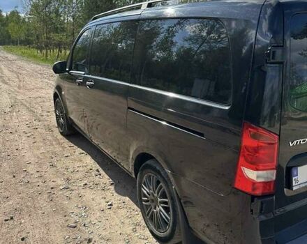 Черный Мерседес Вито, объемом двигателя 2.14 л и пробегом 274 тыс. км за 35700 $, фото 1 на Automoto.ua