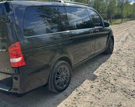 Черный Мерседес Вито, объемом двигателя 2.14 л и пробегом 274 тыс. км за 35700 $, фото 4 на Automoto.ua