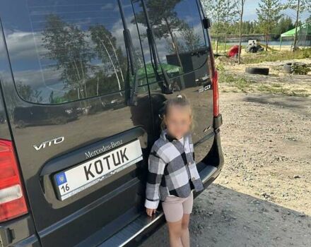 Черный Мерседес Вито, объемом двигателя 2.14 л и пробегом 274 тыс. км за 35700 $, фото 14 на Automoto.ua