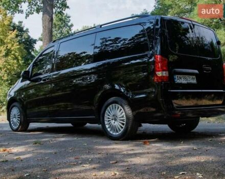 Черный Мерседес Вито, объемом двигателя 2.14 л и пробегом 242 тыс. км за 26500 $, фото 7 на Automoto.ua